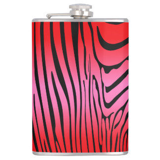 Petaca Zebra Rojo