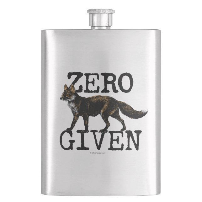 Petaca Zero (Fox) Given Flask (Anverso)