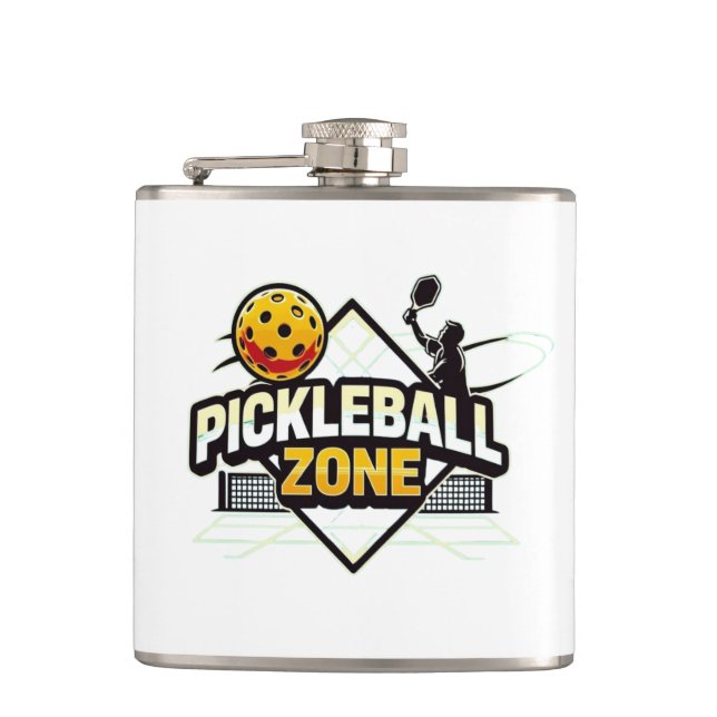 Petaca Zona de baloncesto: perfecta para jugadores apasio (Anverso)