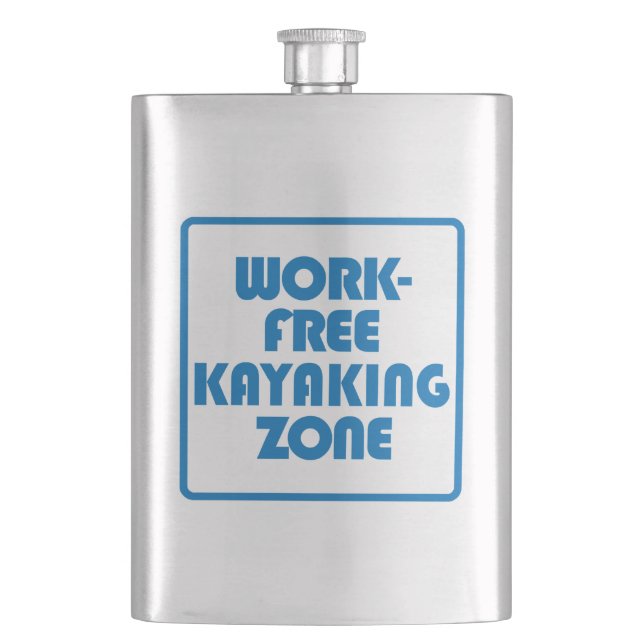 Petaca Zona de Kayak Libre de Trabajo (Anverso)