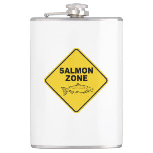 Petaca Zona de pesca de salmón
