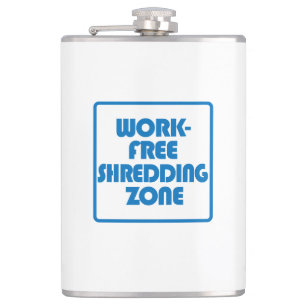 Petaca Zona de trituración libre de trabajo