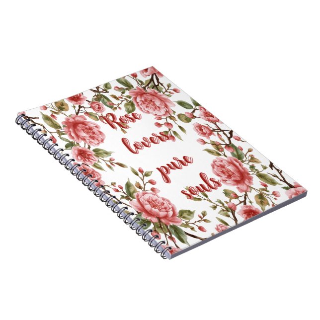 Petal Pages – Cuaderno de Flores Elegante (Lado Derecho)