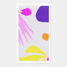 Petales en papel de servilleta de aire