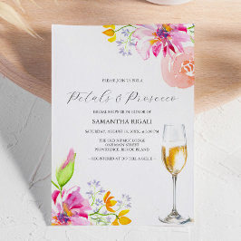 Petales y Prosecco invitaciones a duchas de novias