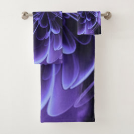 Pétalos agachados de corola esterilizada azul