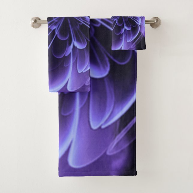 Pétalos agachados de corola esterilizada azul (In situ)