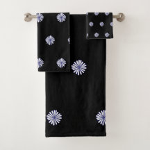 Pétalos Blancos Regalo Decoración del Hogar Negro 
