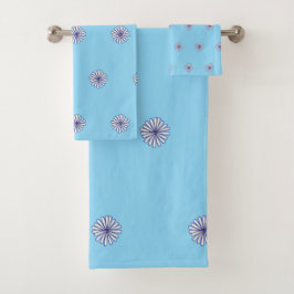 Pétalos Blancos Regalo Decoración Hogar Lt Azul 