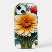 Pétalos Brillantes: Una Fantasía Floral en 4D