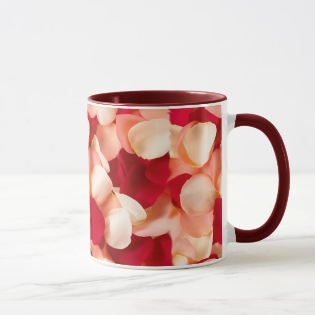 pétalos color de rosa de la taza (Derecha)
