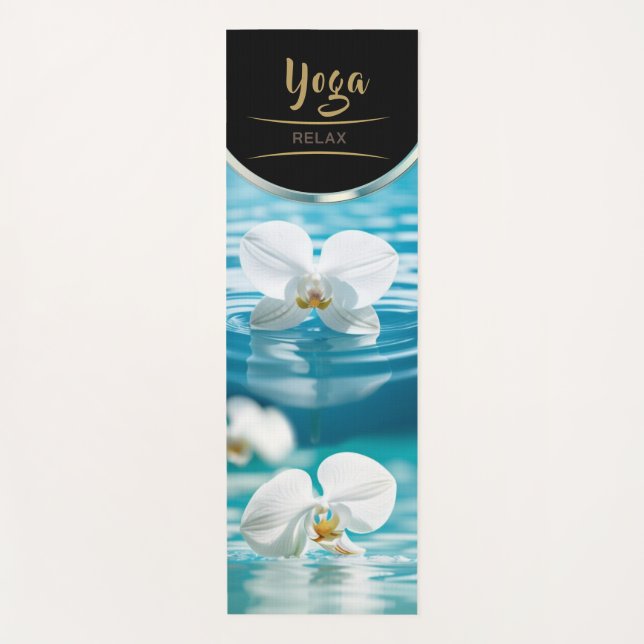 Pétalos de agua puros - Yoga Mat (Anverso)