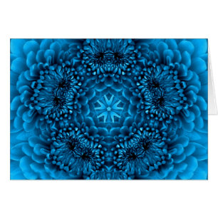 PÉTALOS DE FLORES DE DALIA AZUL