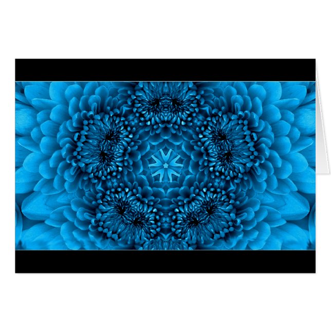 PÉTALOS DE FLORES DE DALIA AZUL (Anverso (Horizontal))