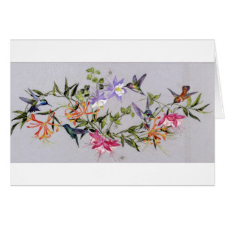 Pétalos del colibrí envueltos