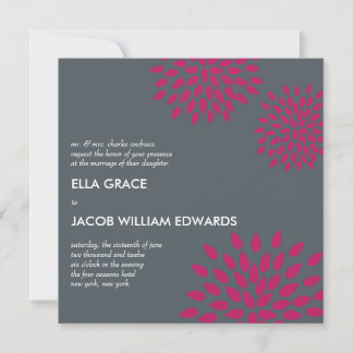 Pétalos finos | Vivaz | Invitación a la boda