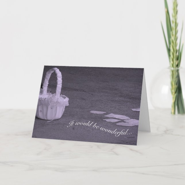 Pétalos y tarjeta preciosos de la petición del (Anverso)