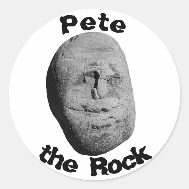 Pete the Rock Pegatinas (Anverso)