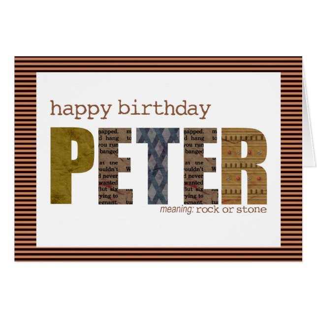 peter (Anverso (Horizontal))