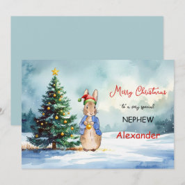 Peter, el árbol de Navidad de los conejos