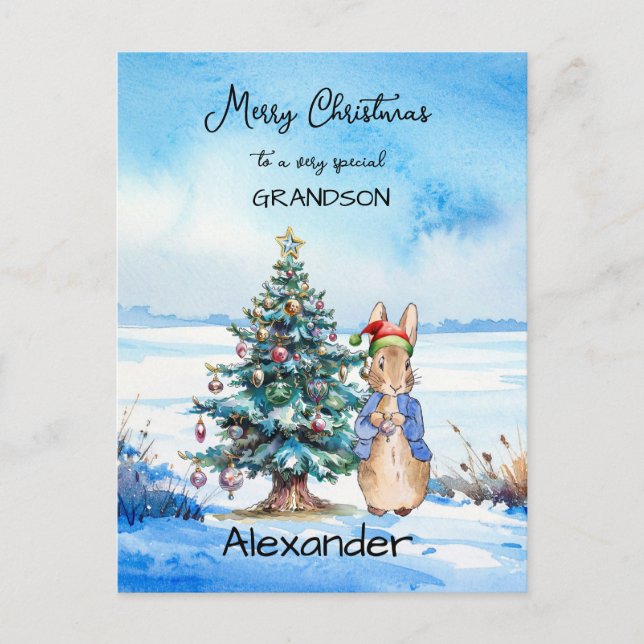 Peter, el árbol de Navidad de los conejos (Anverso)