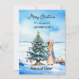 Peter, el árbol de Navidad de los conejos