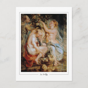 Peter Paul Rubens #23 - Tarjeta postal de arte fin