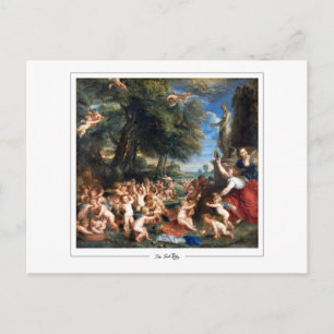 Peter Paul Rubens #24 - Tarjeta postal de arte fin