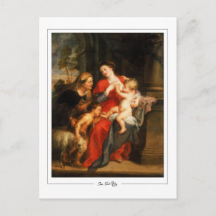 Peter Paul Rubens #27 - Tarjeta postal de arte fin