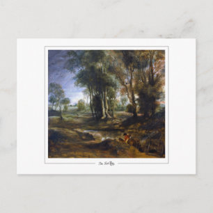 Peter Paul Rubens #31 - Tarjeta postal de arte fin