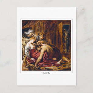 Peter Paul Rubens #37 - Tarjeta postal de arte fin