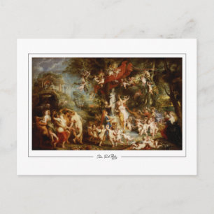 Peter Paul Rubens #3 - Tarjeta postal de arte fino
