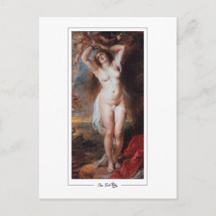 Peter Paul Rubens #43 - Tarjeta postal de arte fin