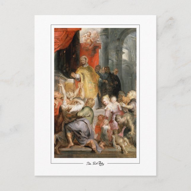 Peter Paul Rubens #56 - postal Bella Artes (Anverso)