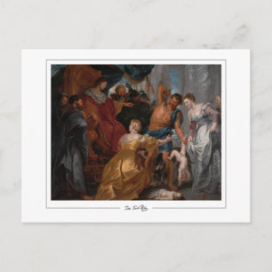 Peter Paul Rubens #59 - Tarjeta postal de arte fin