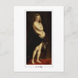 Peter Paul Rubens #63 - Tarjeta postal de arte fin