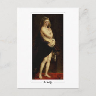 Peter Paul Rubens #63 - Tarjeta postal de arte fin