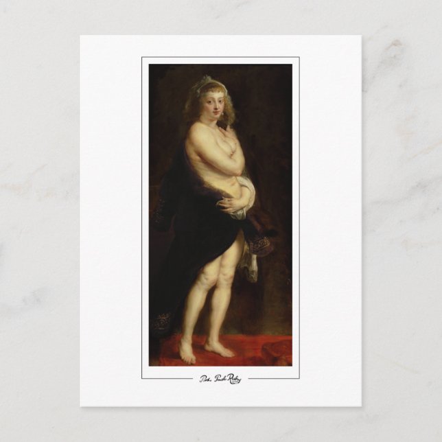 Peter Paul Rubens #63 - Tarjeta postal de arte fin (Anverso)