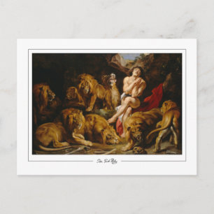 Peter Paul Rubens #69 - Tarjeta postal de arte fin