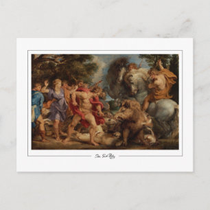 Peter Paul Rubens #9 - Tarjeta postal de arte fino