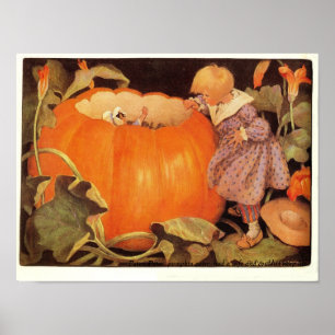 Peter, Peter, Impresión de rima de uva de calabaza