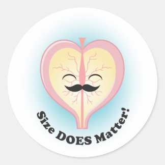 Peter Prostate "¡El tamaño sí importa!" Pegatinas