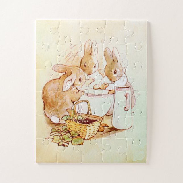 Peter Rabbit Beatrix Potter Jigsaw Puzzle (Vertical)