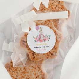Peter Rabbit Birthday Pegatina Labels