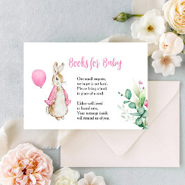 Peter Rabbit Books para la tarjeta de bebé