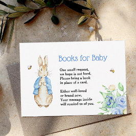 Peter Rabbit Books para la tarjeta de bebé