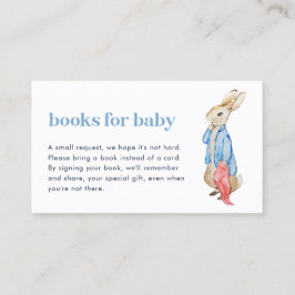 Peter Rabbit Books para la tarjeta de inserción pa