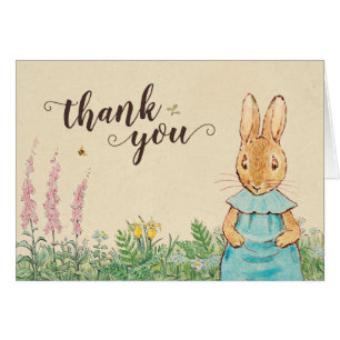 Peter Rabbit   Chica Baby Shower Gracias