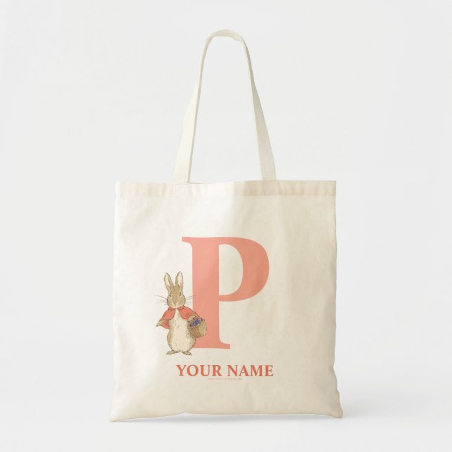 Peter Rabbit | Flopsia Personalizado - Bolsa de la (Frente)