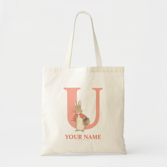 Peter Rabbit | Flopsia Personalizado - Bolsa de la (Frente)